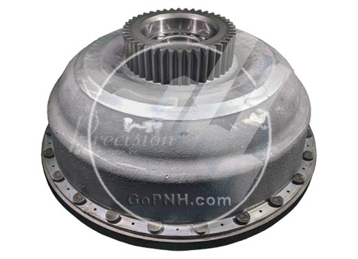 Top View of: Case Torque Converter (Model: 400C)  (D50654, D50654R).